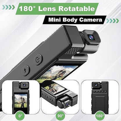 4K Action Mini Body Camera