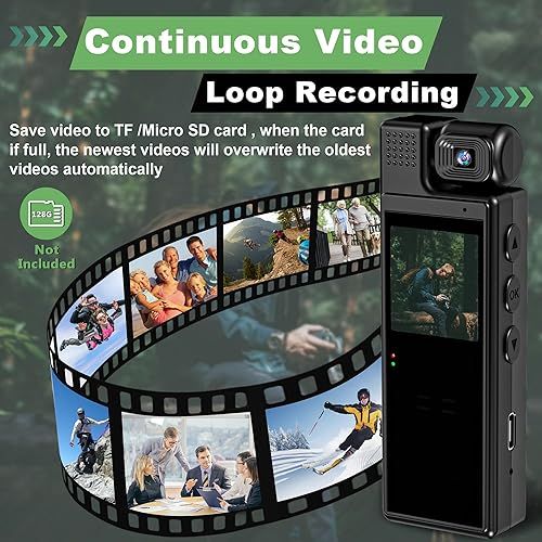 4K Action Mini Body Camera