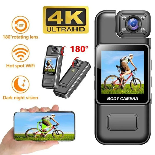 4K Action Mini Body Camera