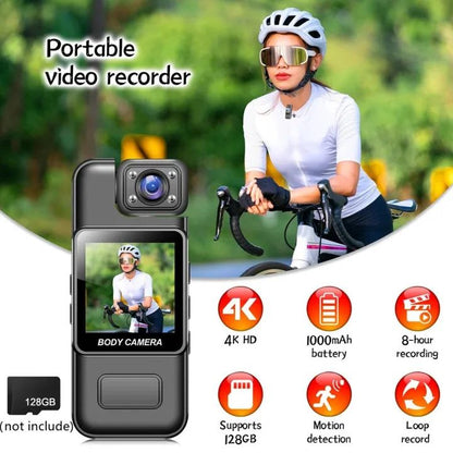 4K Action Mini Body Camera