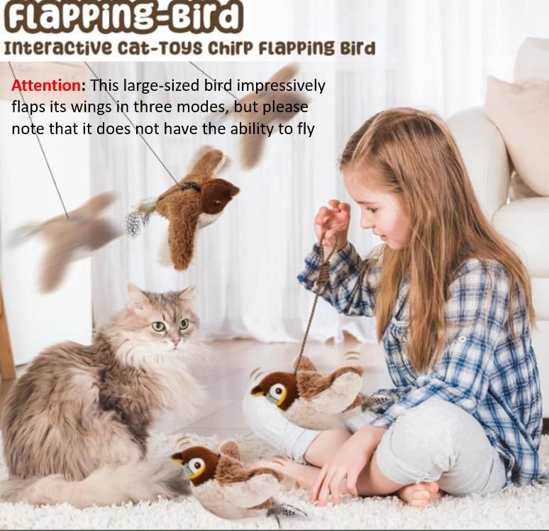 Flappy Bird Interactive Cat Toy