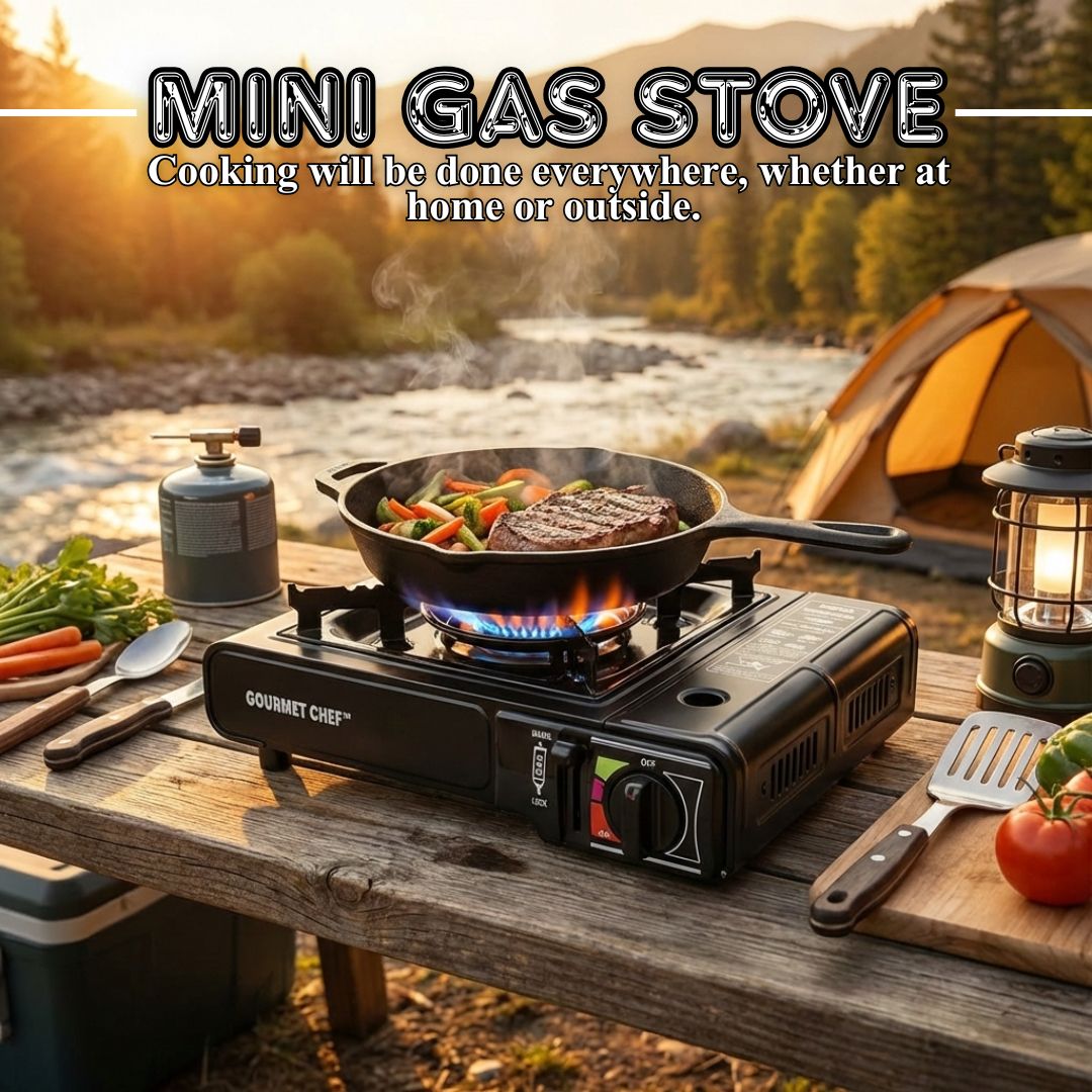 Portable Gas Burner Camping Stove