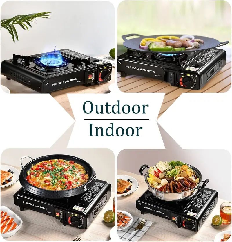 Portable Gas Burner Camping Stove