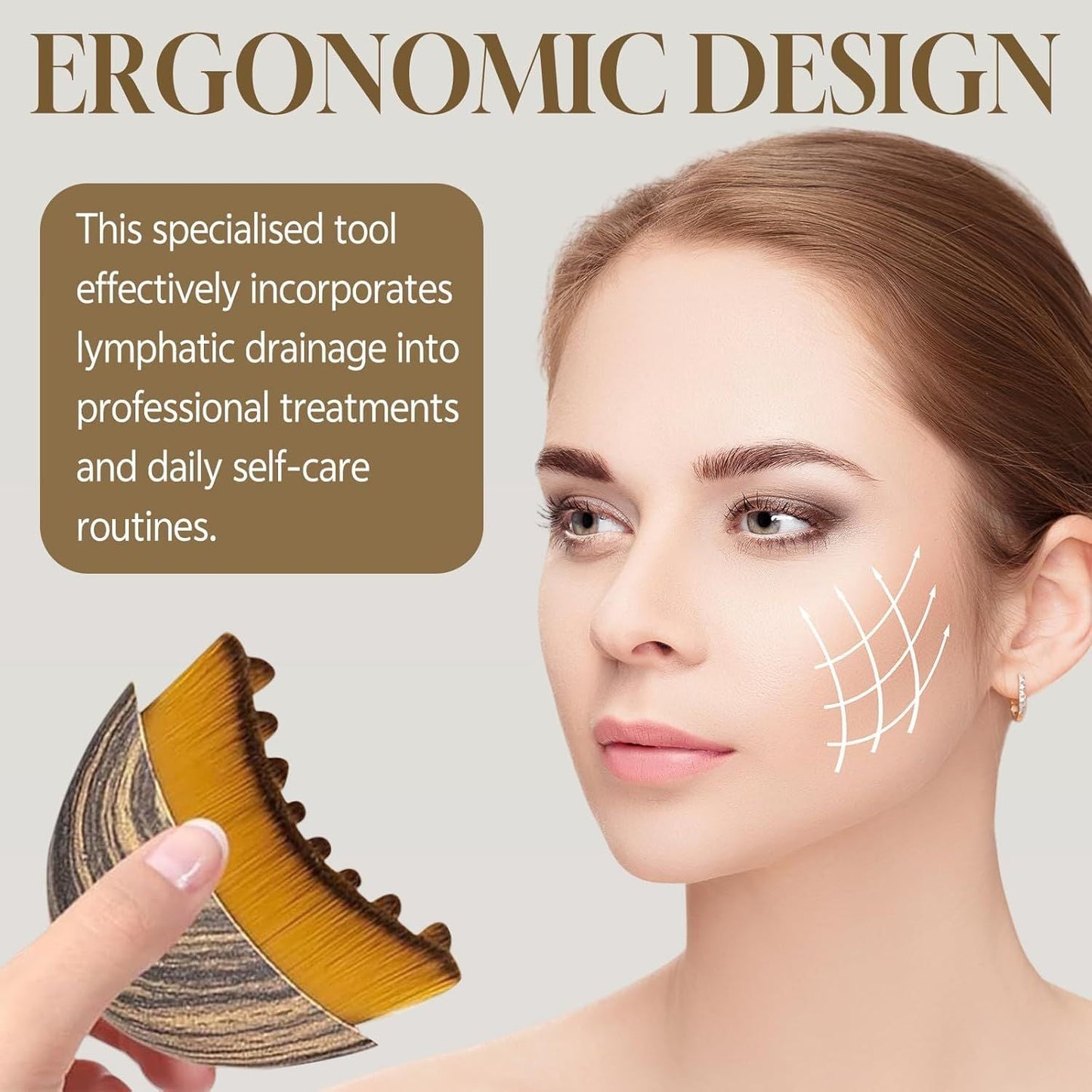 GlowLift™ Lymphatic Contour Face Brush