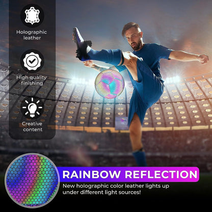 Holographic Reflective Soccer Ball