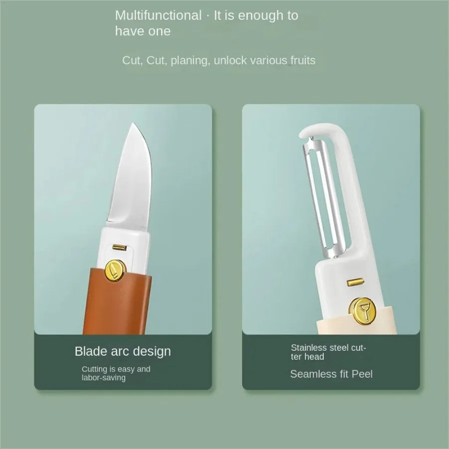 Multifunctional 2-in-1 Peeler with Knife | BUY 1 GET 1 FREE