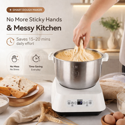 Stainless Steel Electric Dough Maker- 5L