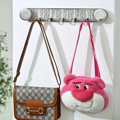Wall-Mounted Suction Hook Rack