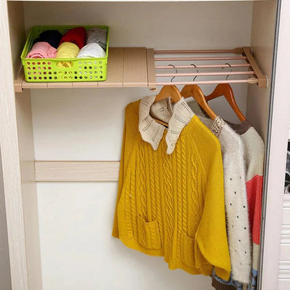 Extendable Wardrobe Shelf Organizer