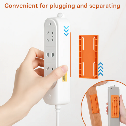 Self Adhesive Power Strip Socket Holder