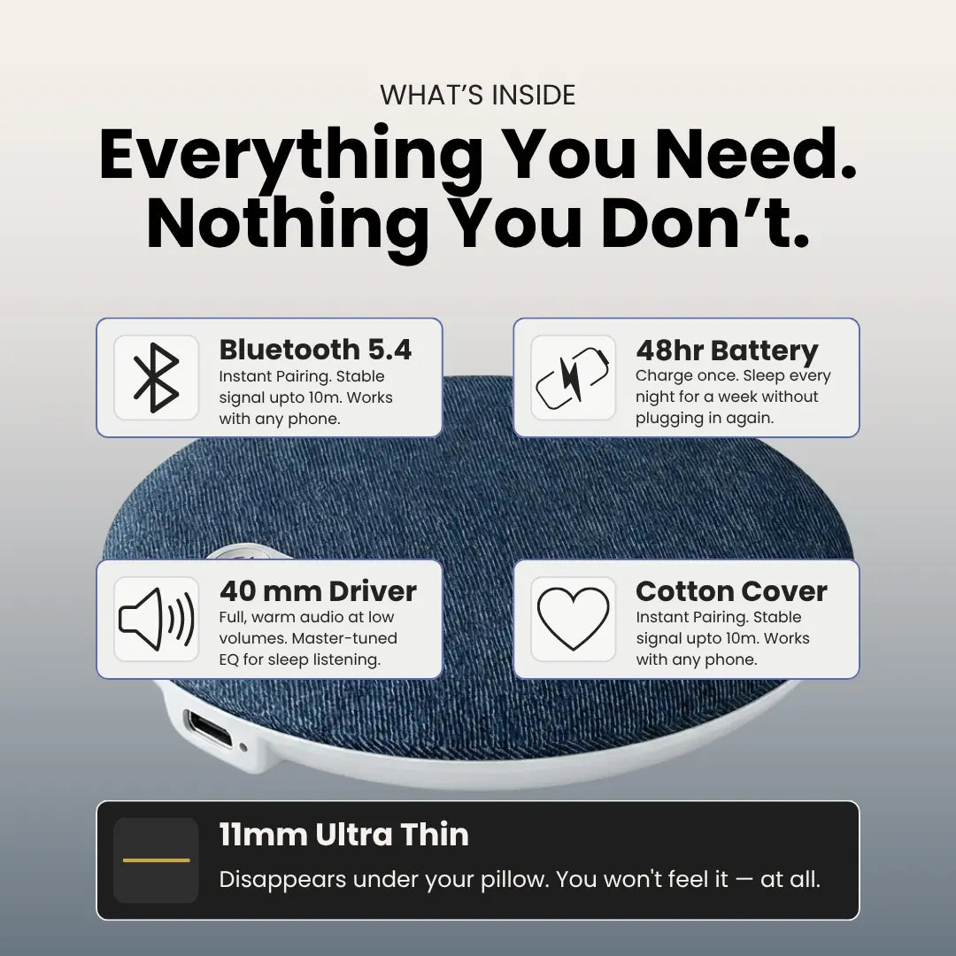 Dream Bar™ Under-pillow Speaker