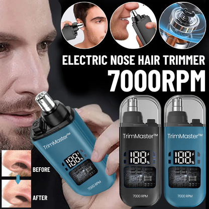 EasyTrim - Compact Ear & Nose Hair Trimmer with USB Cable | For Men & Women